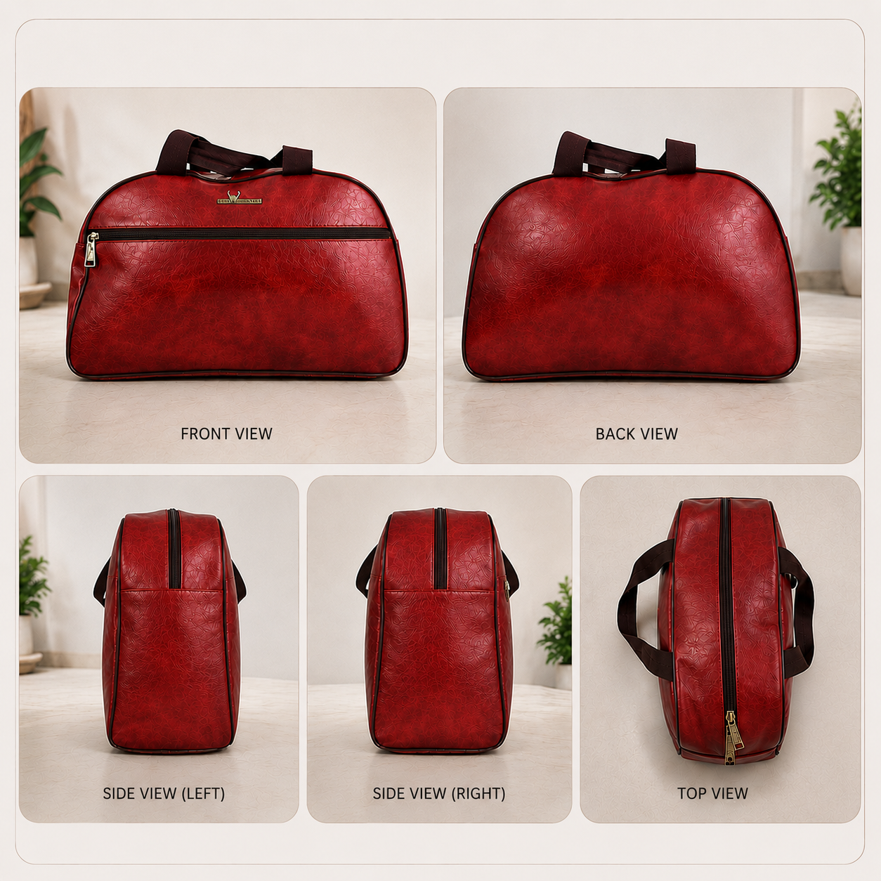 Premium Leather Travel Bag